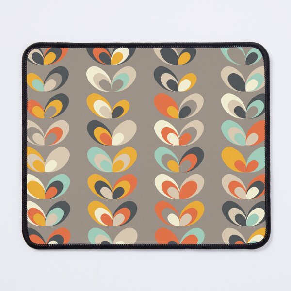 Item preview, Scandinavian Wallpaper Petals Retro MCM Design Mid Century Modern designed and sold by uhnotsocool.