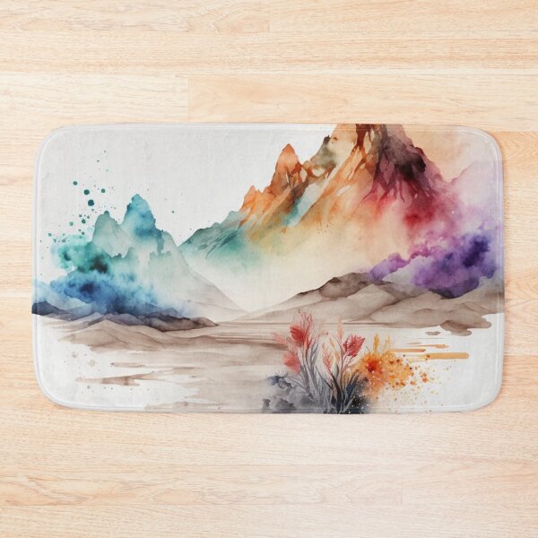Item preview, Relaxing Watercolor #153 designed and sold by Avocado Design Studio.