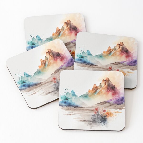 Item preview, Relaxing Watercolor #153 designed and sold by Avocado Design Studio.