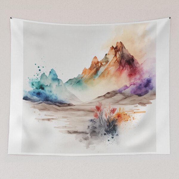 Item preview, Relaxing Watercolor #153 designed and sold by Avocado Design Studio.