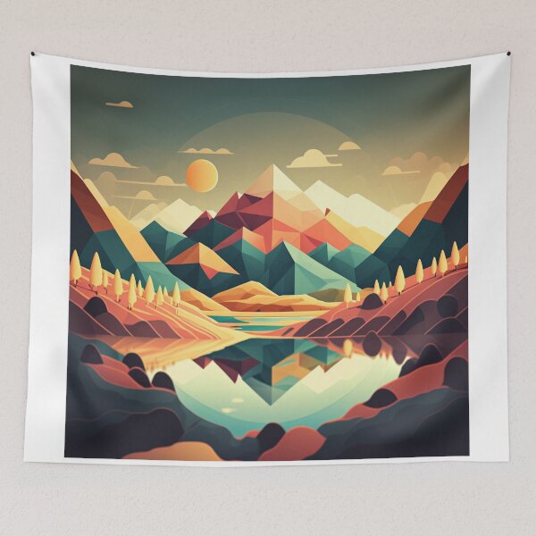 Item preview, Landscape #116 designed and sold by Cheese Design Studio.