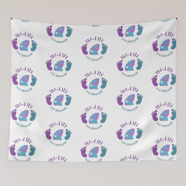 Item preview, Pro-Life | Love Them Both | Christian | Pro-Life All Life | Choose Life | Save the Babies | Make Abortion Unthinkable designed and sold by reclaimedones.