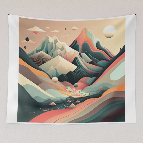 Item preview, Landscape #117 designed and sold by Cheese Design Studio.