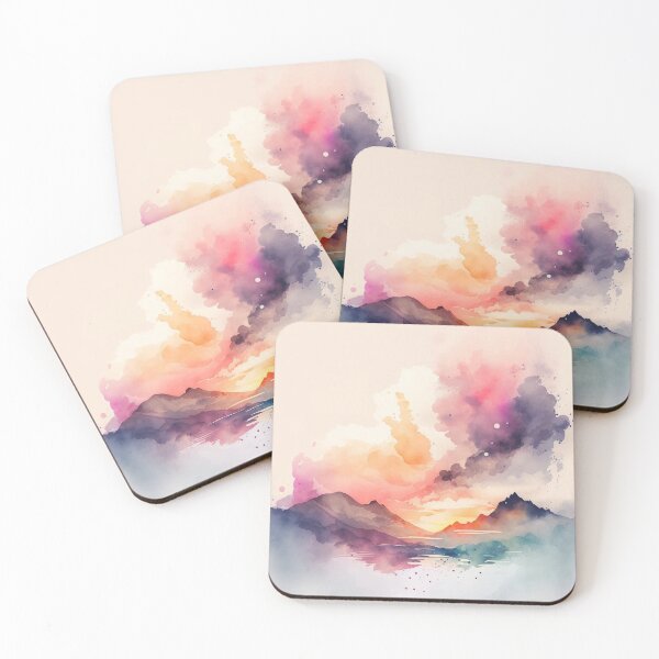 Item preview, Relaxing Watercolor #154 designed and sold by Avocado Design Studio.