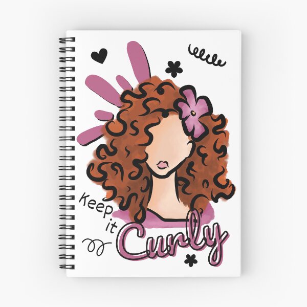 Item preview, Keep it Curly (Red) designed and sold by Curly-Cuties.