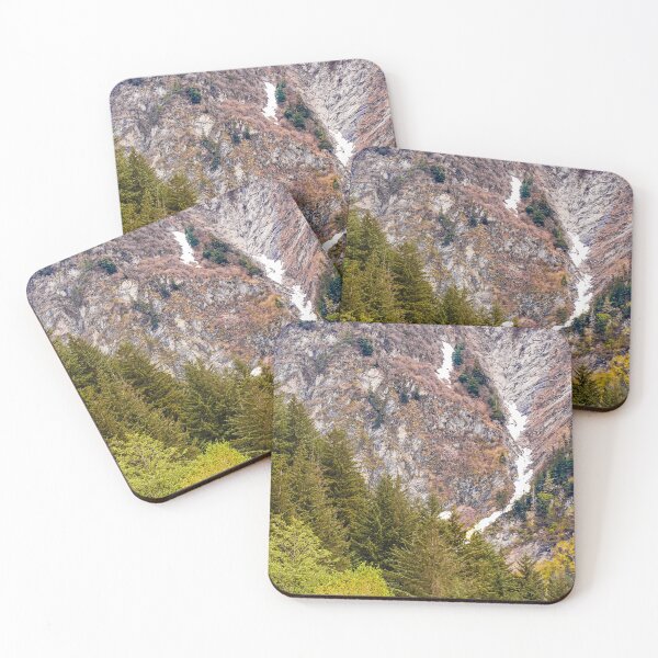 Item preview, Evergreen Covered Slope with Snowy Mountain designed and sold by dbvirago.