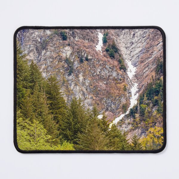 Item preview, Evergreen Covered Slope with Snowy Mountain designed and sold by dbvirago.