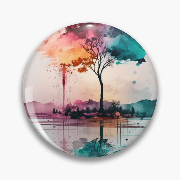 Item preview, Relaxing Watercolor #155 designed and sold by Avocado Design Studio.