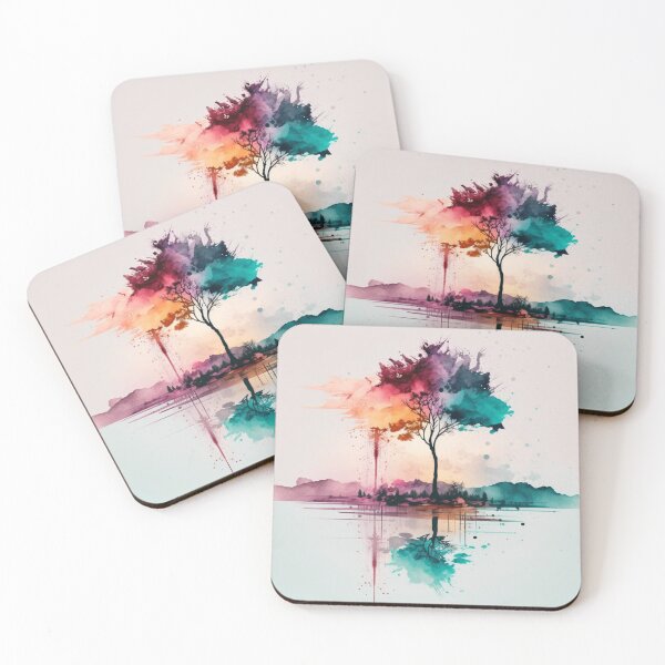 Item preview, Relaxing Watercolor #155 designed and sold by Avocado Design Studio.