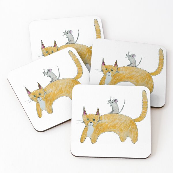 Item preview, Rat Riding A Cat designed and sold by Rebekah Walker.