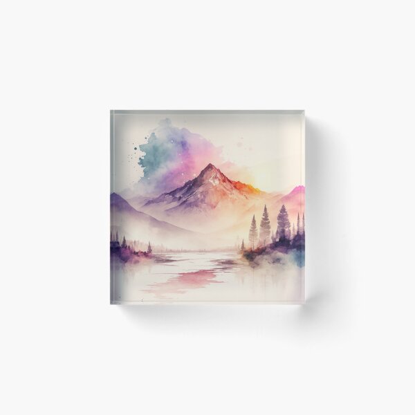 Item preview, Relaxing Watercolor #158 designed and sold by Avocado Design Studio.