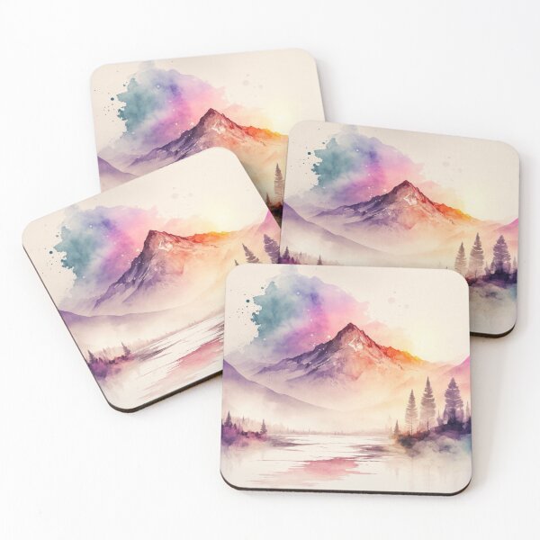 Item preview, Relaxing Watercolor #158 designed and sold by Avocado Design Studio.