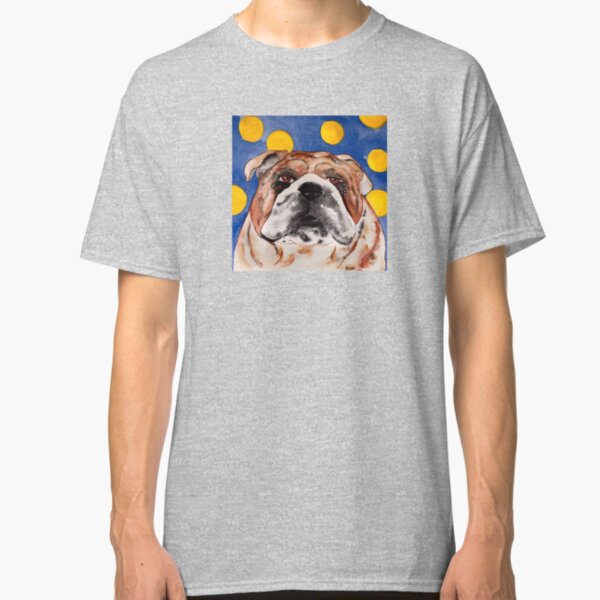 Button the Bull Dog Classic T-Shirt