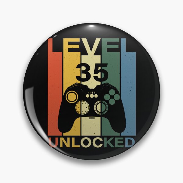 Item preview, Level 35 Unlocked designed and sold by SamuraiGaming.