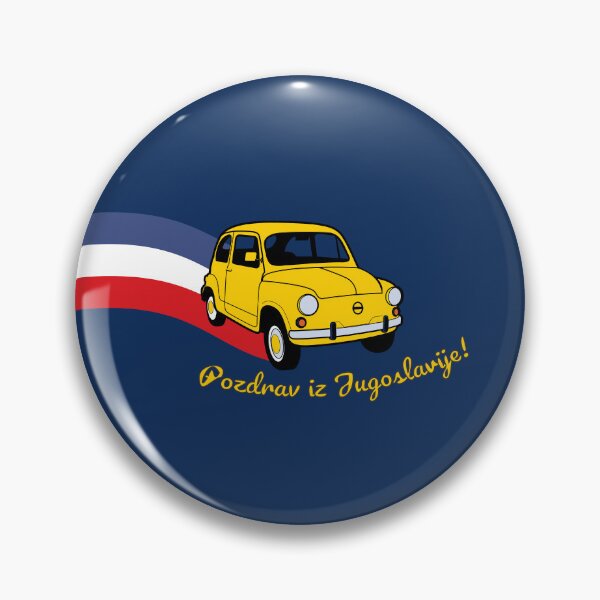 Item preview, Fica - Zastava 750 Pozdrav iz Jugoslavije majica designed and sold by TinThor.