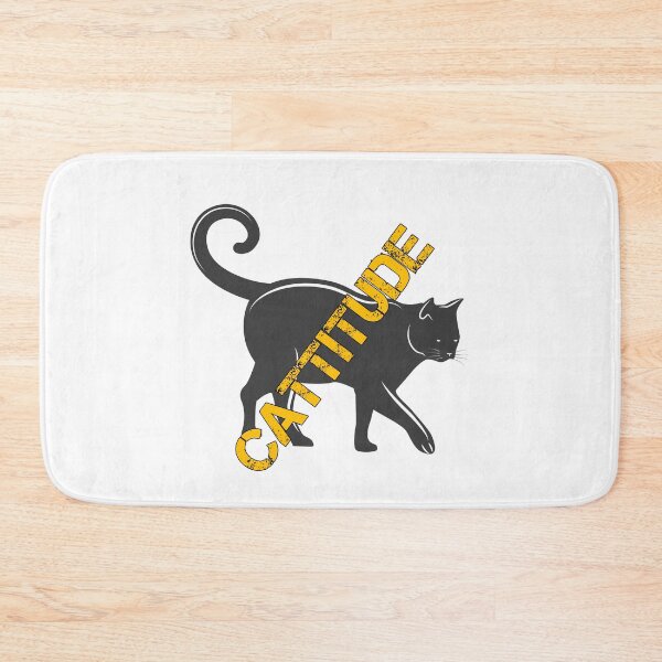 Item preview, Cat cattitude designed and sold by Cute-huh.