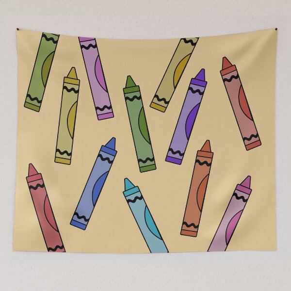Item preview, Scattered Crayons designed and sold by Jolie Im-Haas.