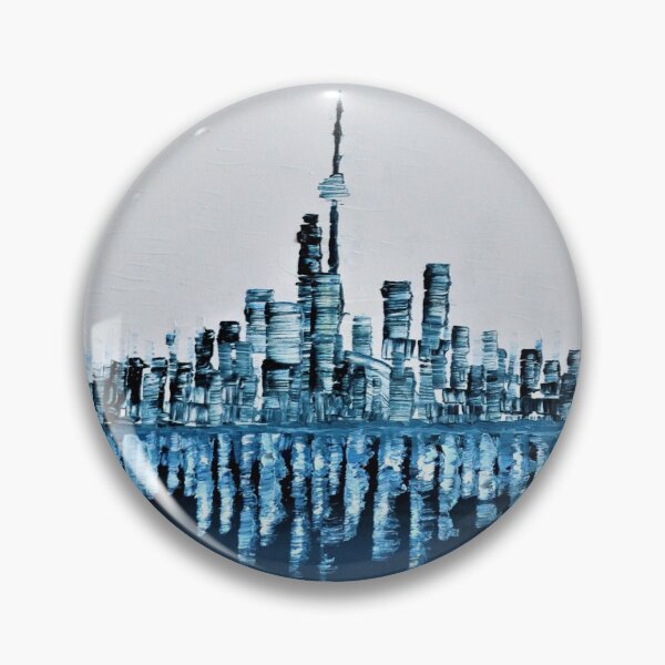 Item preview, Toronto In Blue & White designed and sold by norhani.