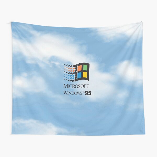Windows 98 Tapestries Redbubble - roblox windows 95 startup