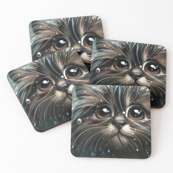 Item preview, Cute Cat Kitten In The Rain designed and sold by phillipbooth.