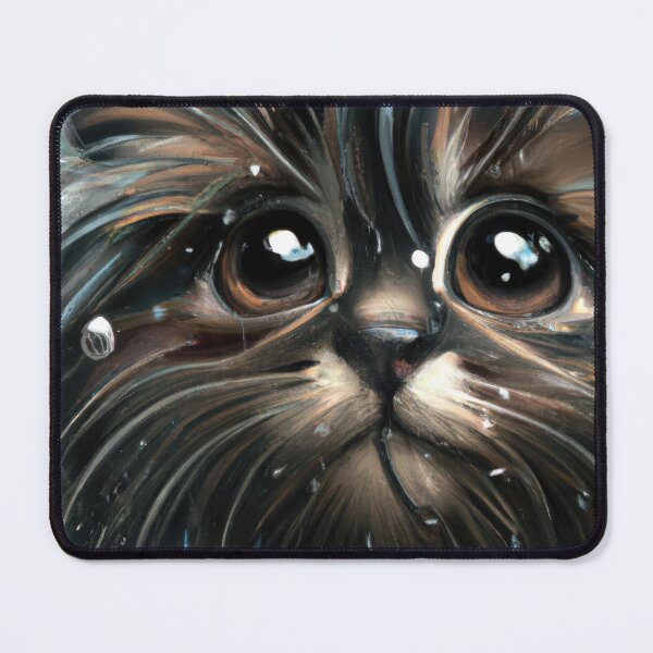 Item preview, Cute Cat Kitten In The Rain designed and sold by phillipbooth.