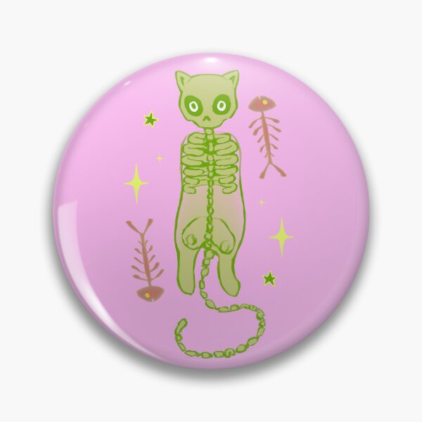 Item preview, Skeleton cat designed and sold by crafty-that.
