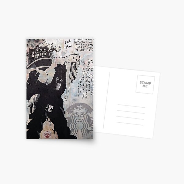 Ares Coffee Riot Postcard