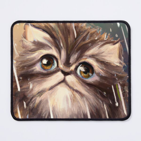 Item preview, Cute Cat Kitten In The Rain designed and sold by phillipbooth.