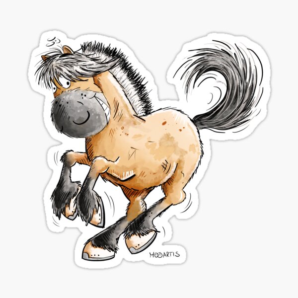 Item preview, Funny Fjord Horse designed and sold by modartis.