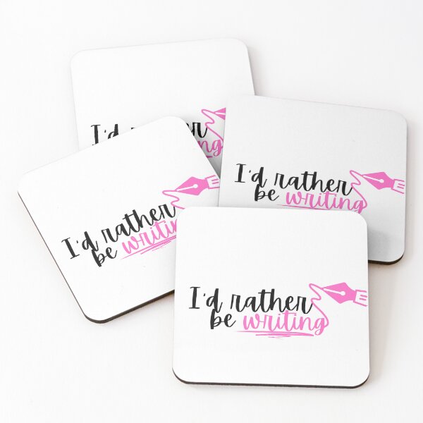 Item preview, I'd Rather Be Writing Logo designed and sold by Shannon McRoberts.