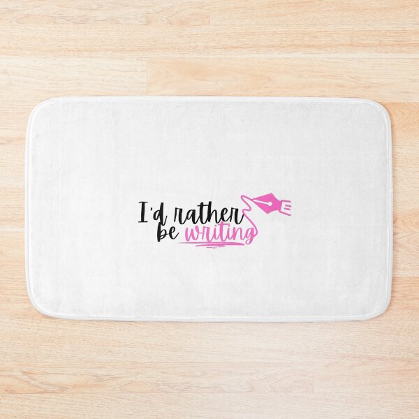 Item preview, I'd Rather Be Writing Logo designed and sold by Shannon McRoberts.