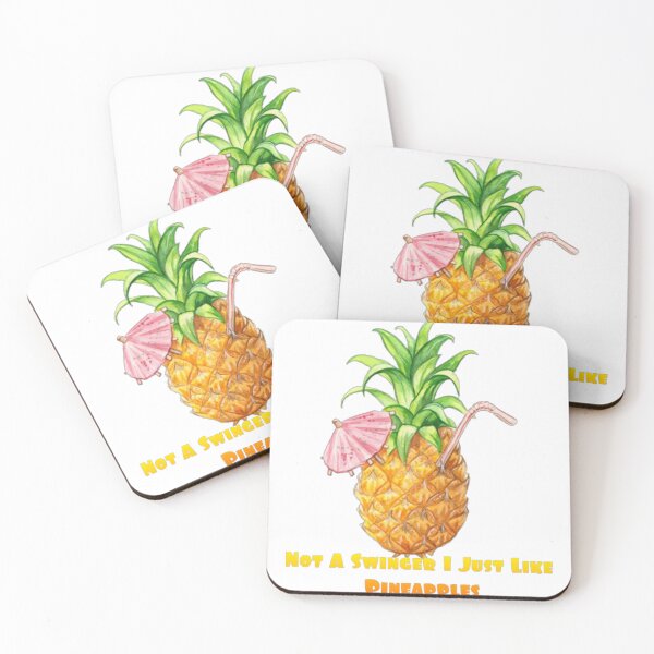 Item preview, Not A Swinger I Just Like Pineapples designed and sold by Fashy One.