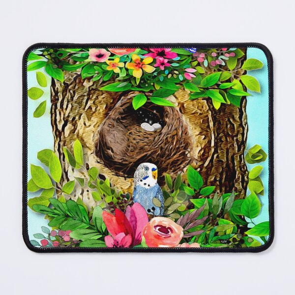 Item preview, Budgerigars aka Parakeets Nest designed and sold by KC Morcom.