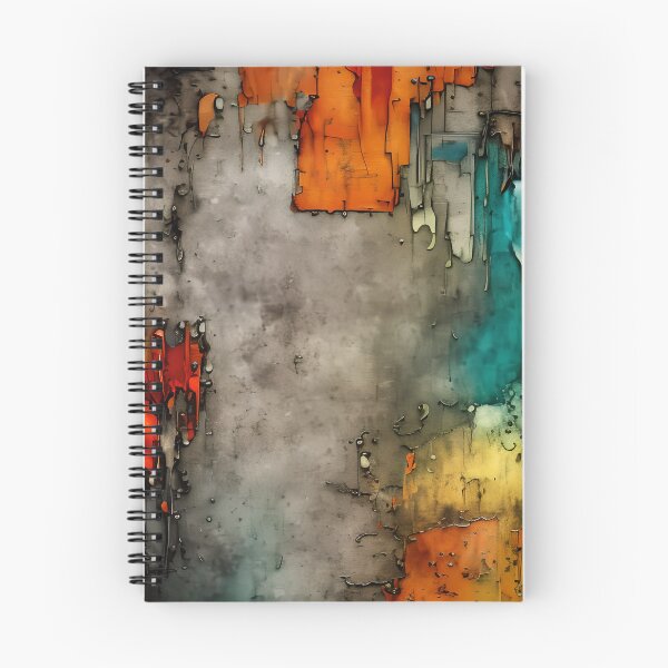 Item preview,  Grungy black, green, gray, orange, abstract, vintage design designed and sold by marvin barth.