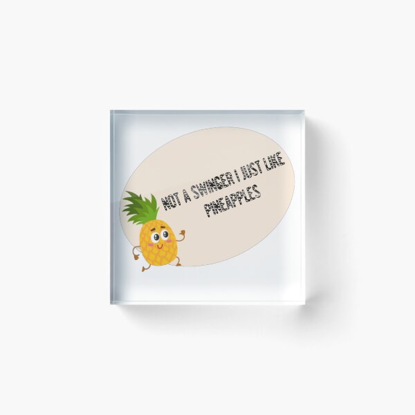 Item preview, Not A Swinger I Just Like Pineapples designed and sold by Fashy One.