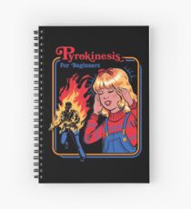 Pyrokinesis for Beginners Spiral Notebook