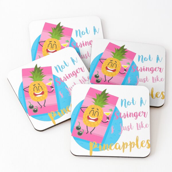 Item preview, Not A Swinger I Just Like Pineapples designed and sold by Fashy One.