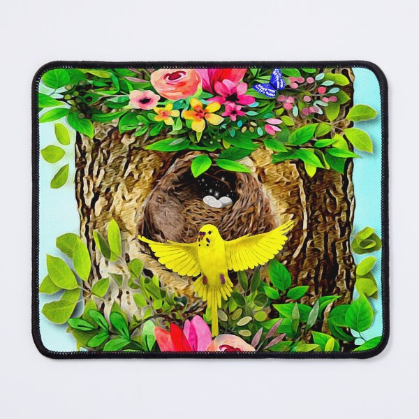 Item preview, Budgerigars aka Parakeets Nest designed and sold by KC Morcom.