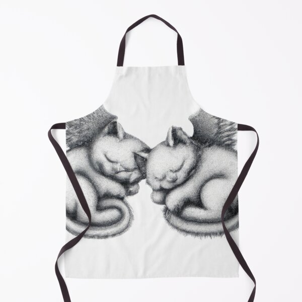 Item preview, Two Cat Kittens Sleeping with Angel Wings designed and sold by phillipbooth.