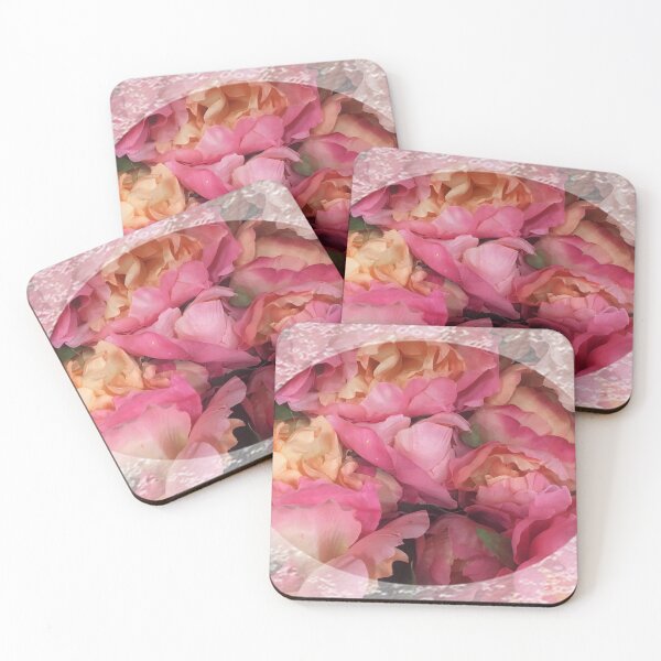 Item preview, Vintage style flowers petals with lace trim by Iritof designed and sold by iritof.