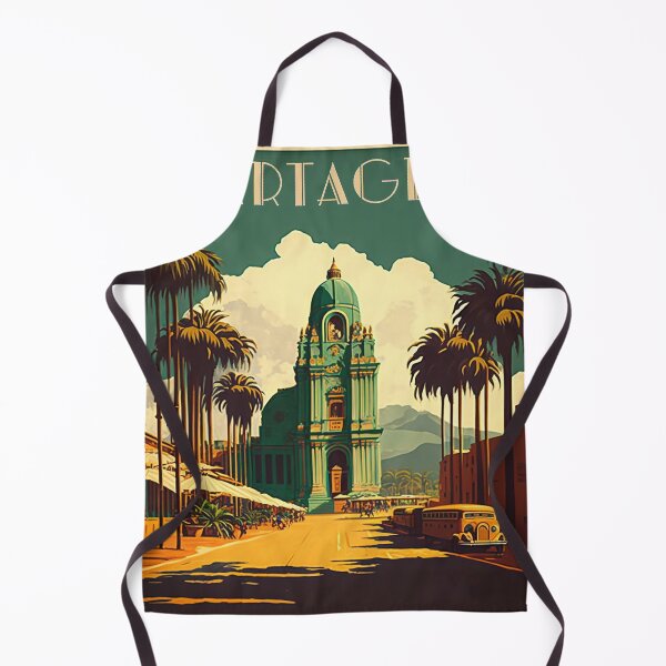 Item preview, Cartagena Colombia Vintage Travel Art Poster designed and sold by OldTravelArt.