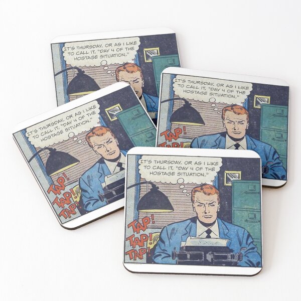 Item preview, It's Thursday. Or As I Like to Call it "Day 4 of the Hostage Situation"! - Office Humor designed and sold by SSustainable.