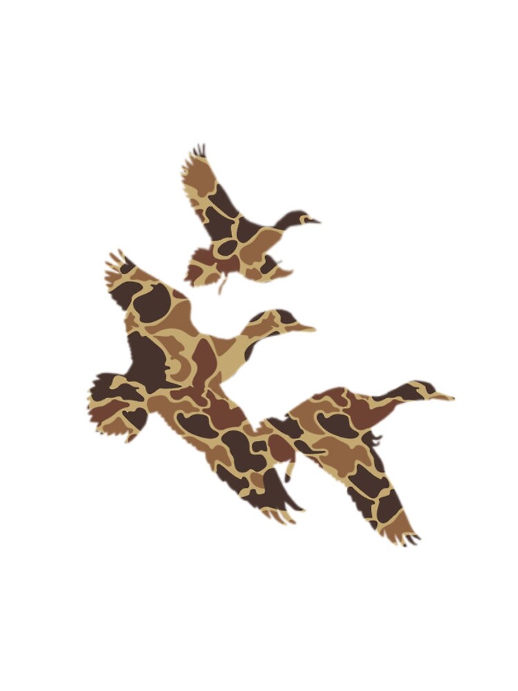 Camo Ducks Flying iPhone Case for Sale by doodlesbymo