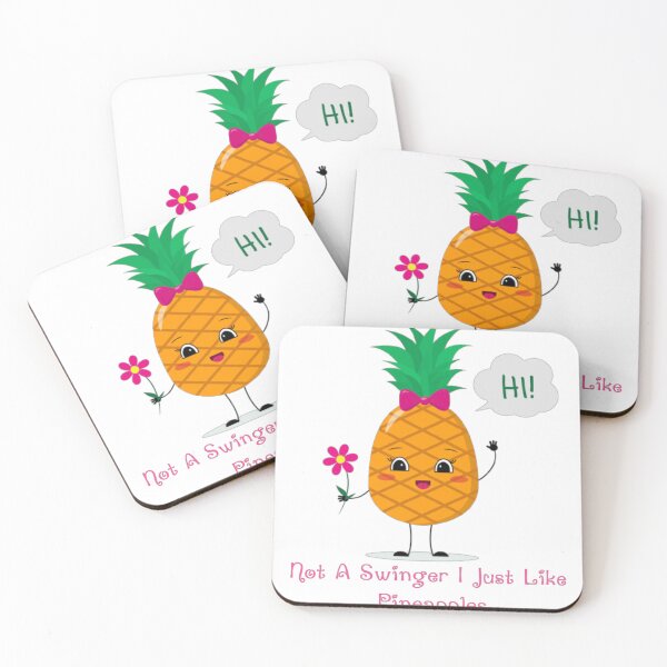 Item preview, Not A Swinger I Just Like Pineapples designed and sold by Fashy One.