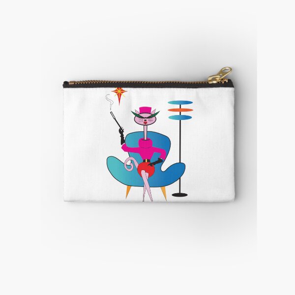 Artikelvorschau, Coole rosa Katze entworfen und verkauft von KKat1947.