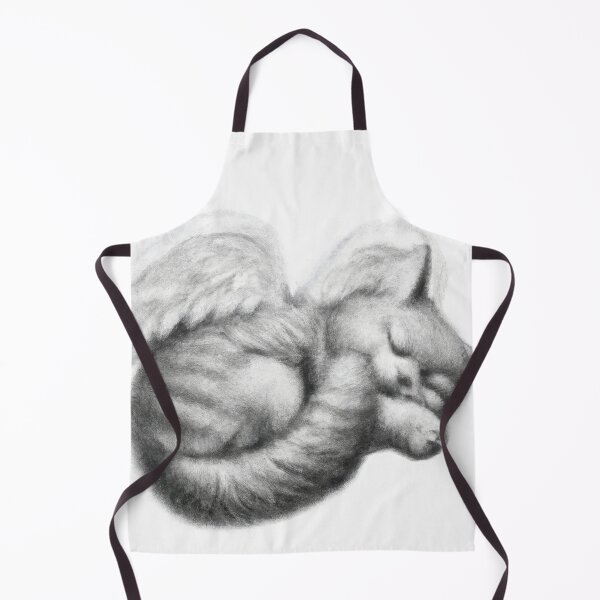 Item preview, Cat Kitten Sleeping with Angel Wings designed and sold by phillipbooth.