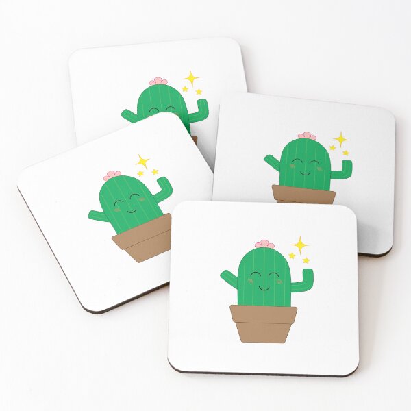 Item preview, Happy Little Cactus with Added Sparkle designed and sold by HeliumIon10.
