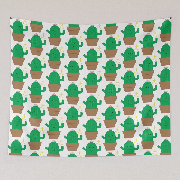 Item preview, Happy Little Cactus with Added Sparkle designed and sold by HeliumIon10.