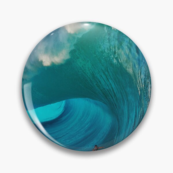 Item preview, Surfing Giant Blue Ocean Waves designed and sold by kris-money.