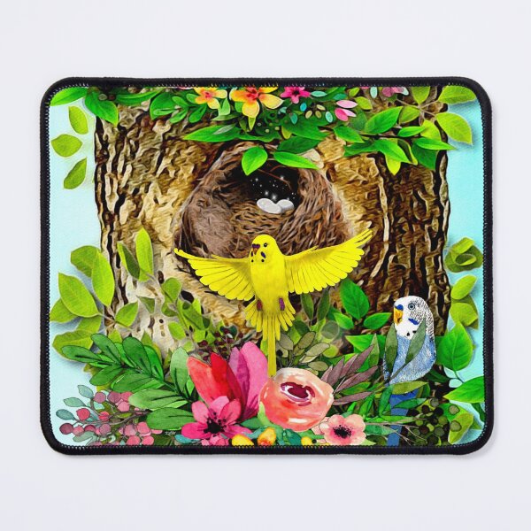 Item preview, Budgerigars aka Parakeets Nest designed and sold by KC Morcom.